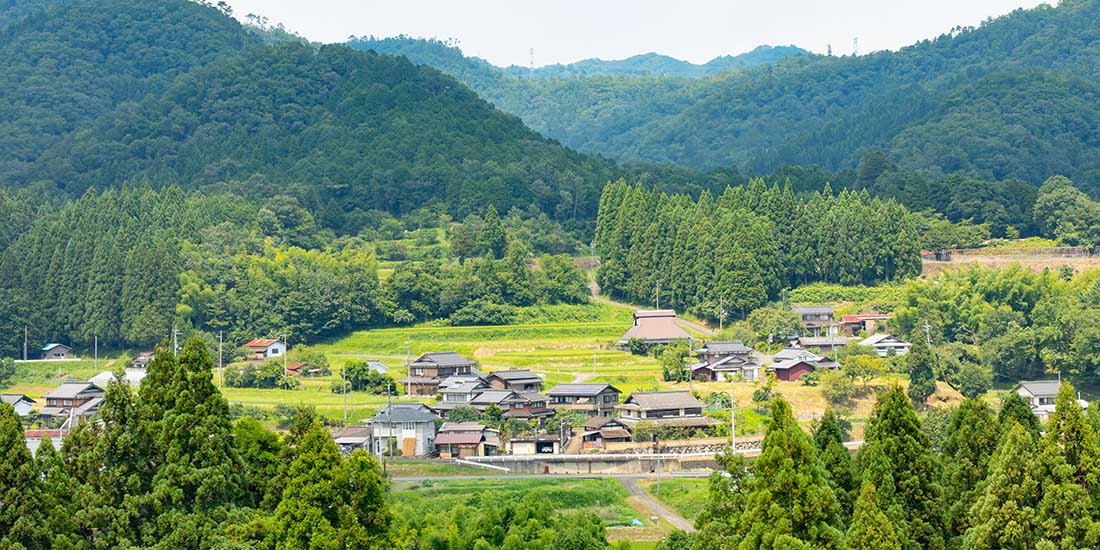 京丹波エリア風景