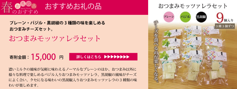 特集「春のお礼の品」